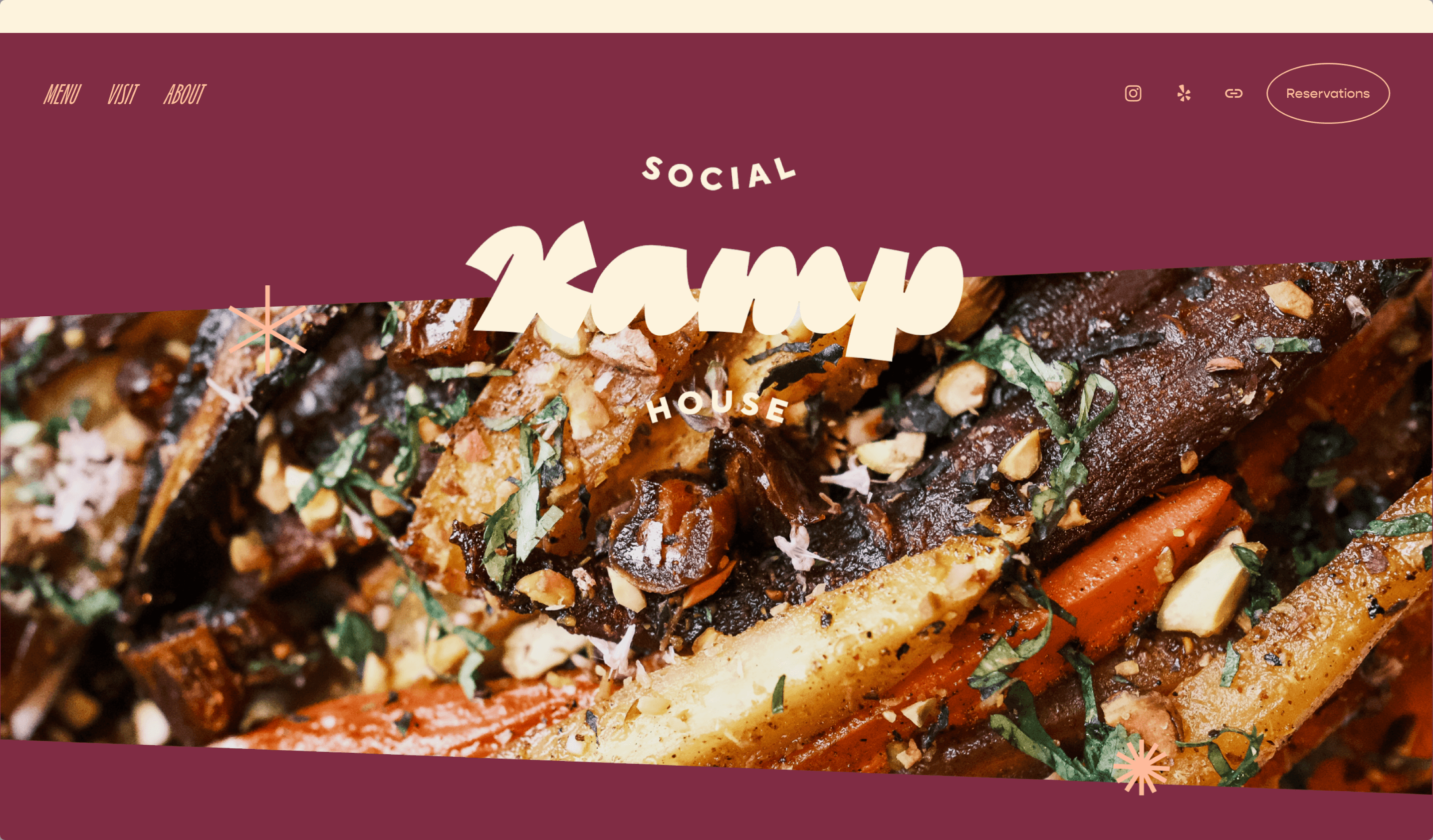 Kamp Social House Website